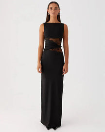 Vestido Longo sem Alças Elegante Sofisticado - Hannelore