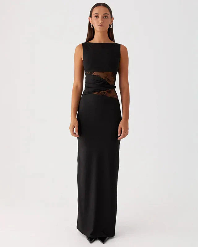 Vestido Longo sem Alças Elegante Sofisticado - Hannelore