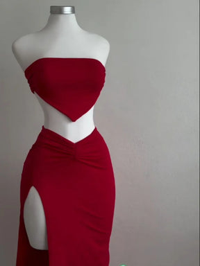 Vestido Midi sem Mangas Fashion - Maren