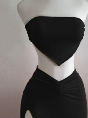 Vestido Midi sem Mangas Fashion - Maren