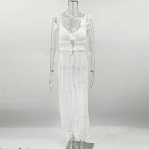 Vestido Feminino Longo de Tricot - Reina