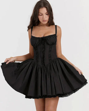 Vestido Curto Elegante sem Alças Giada Clássico - PRIME