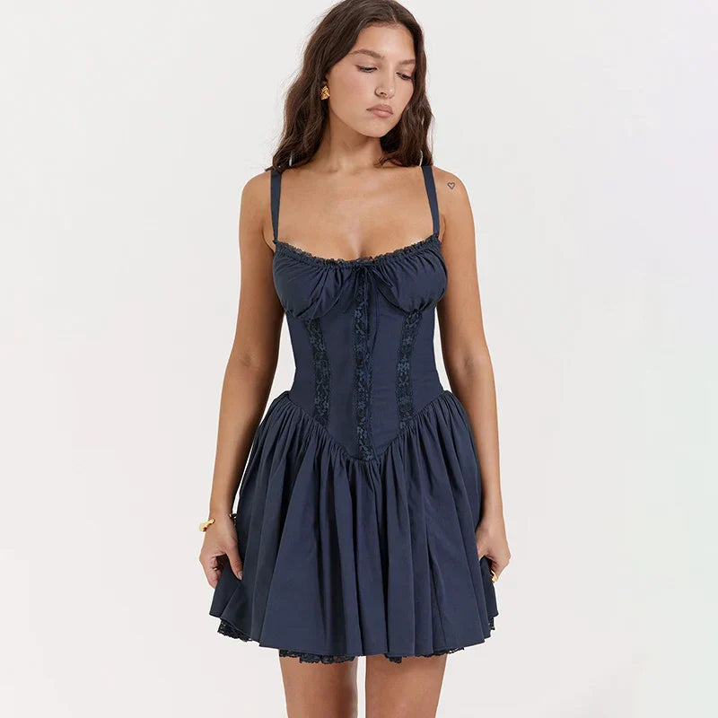 Vestido Curto Elegante sem Alças Giada Clássico - PRIME