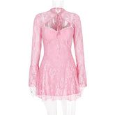 Vestido Curto Manga Comprida Danika - PRIME