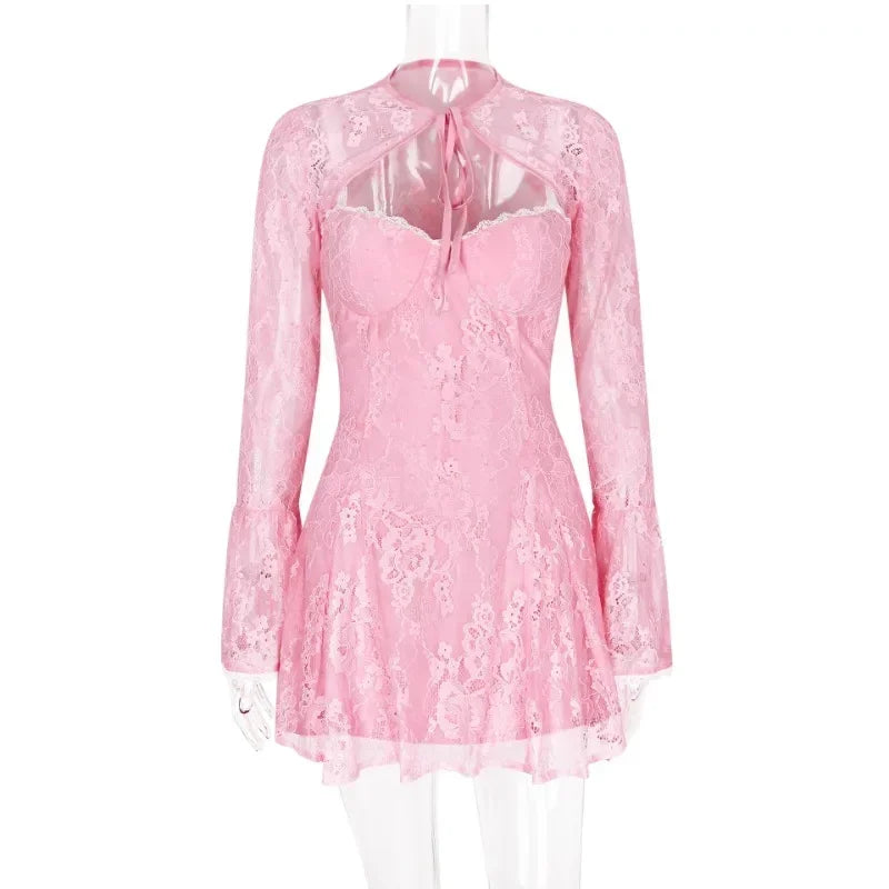 Vestido Curto Manga Comprida Danika - PRIME