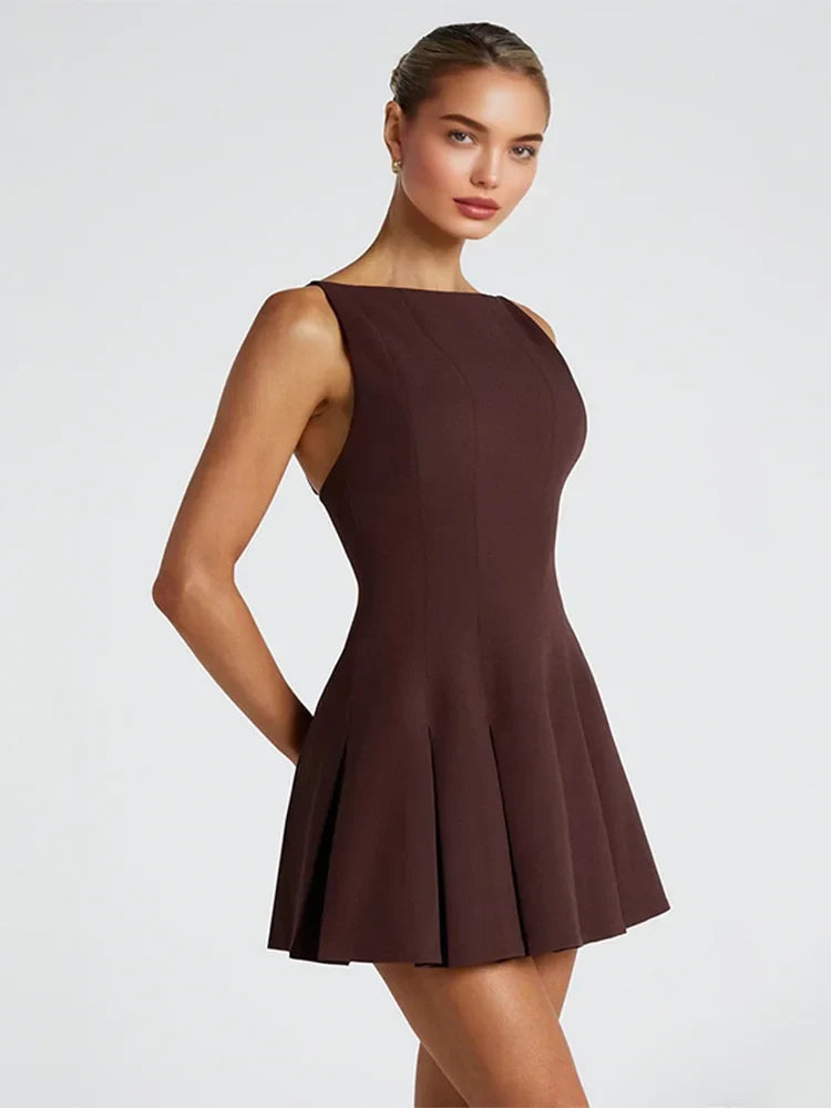 Vestido Curto sem Alças Margot Minimalista - PRIME