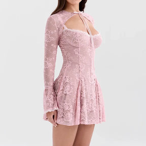 Vestido Curto Manga Comprida Danika - PRIME