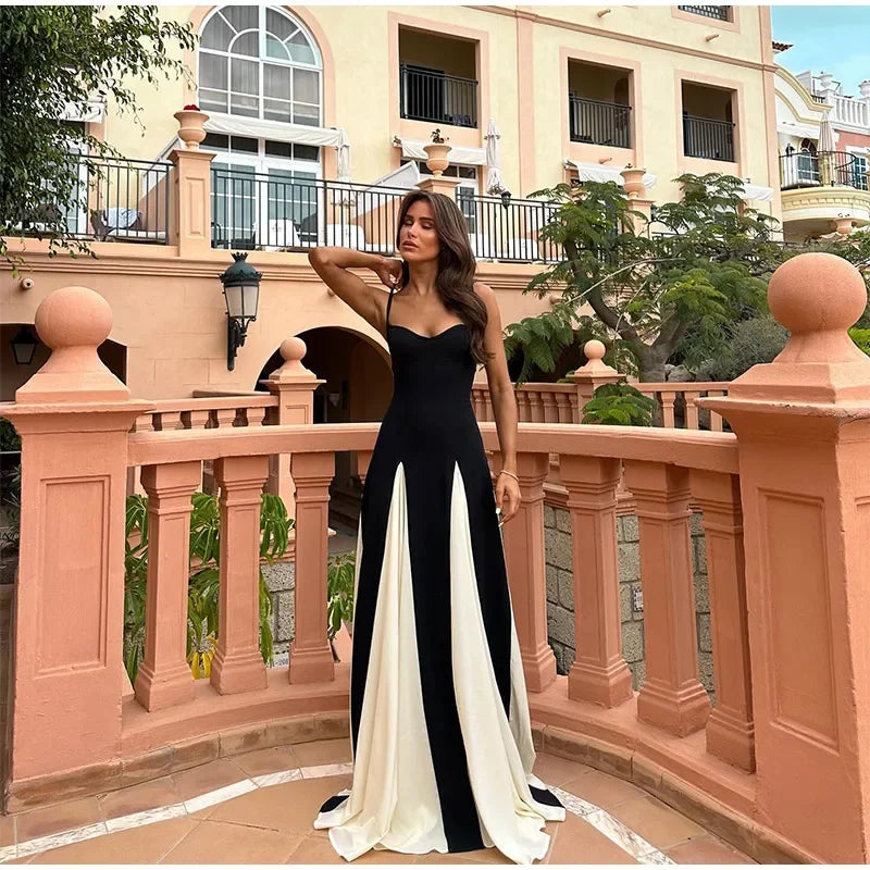 Vestido Longo sem Mangas Atemporal - Ysabel