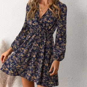 Vestido Feminino Midi Floral - Encanto Rústico