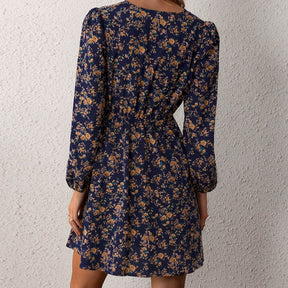 Vestido Feminino Midi Floral - Encanto Rústico