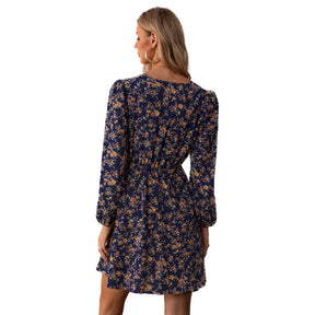 Vestido Feminino Midi Floral - Encanto Rústico