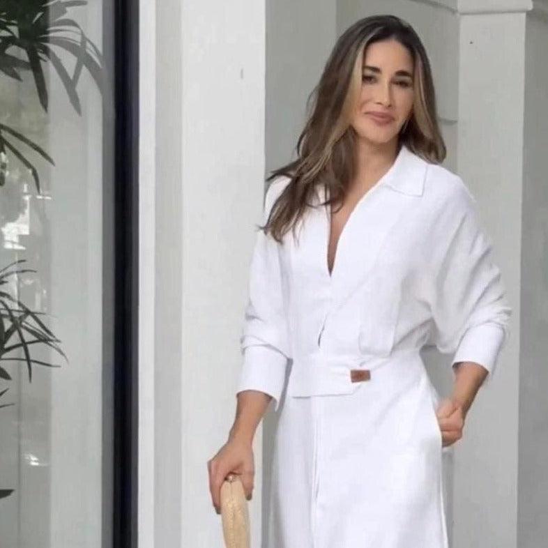 Vestido Feminino Casual Design Moderno e Confortável - Giselle