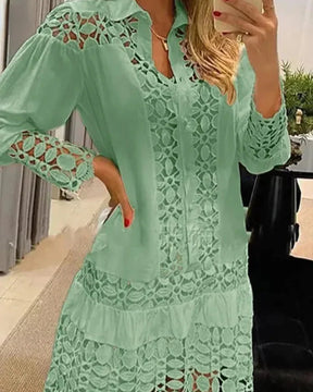 Vestido Feminino Casual Primavera - Elodie