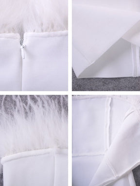 Vestido Toque Clássico com Elegância Feminina - Marisa