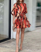 Vestido Feminino Estampado e Soltinho - Vivienne