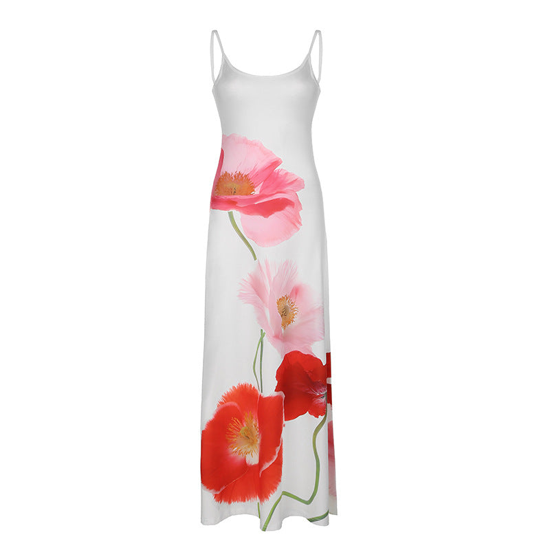 Vestido Feminino Longo Estampa Floral - Mercure