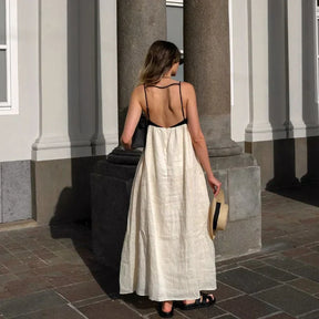 Vestido Feminino Longo Casual Clássico - Ash