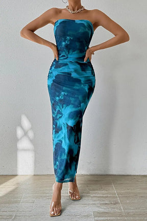 Vestido Feminino Longo com Fenda - Berenice