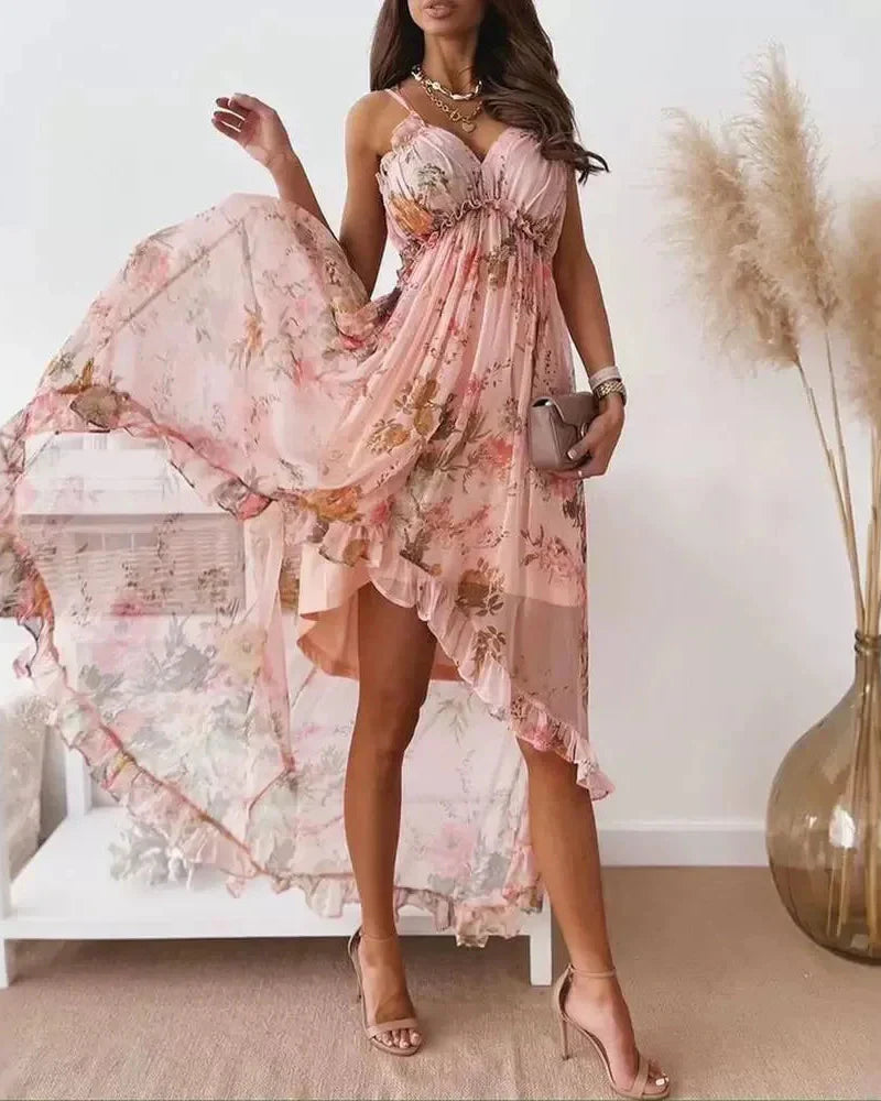 Vestido Feminino Longo Elegante - Georgia