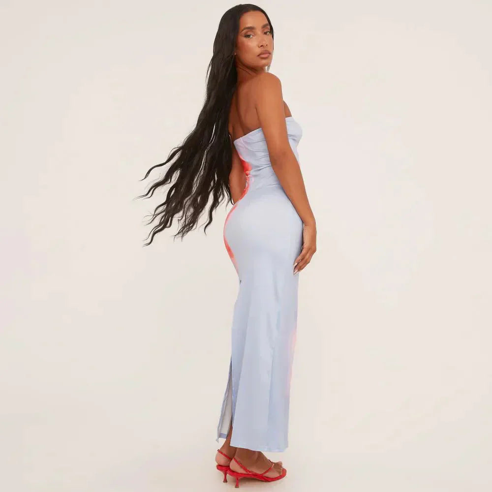 Vestido Feminino Longo Tomara que Caia Floral - Wave